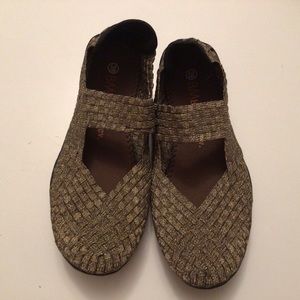 Bernie Mev woven flats